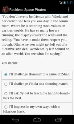 Reckless Space Pirates android App screenshot 3