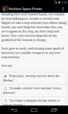 Reckless Space Pirates android App screenshot 4